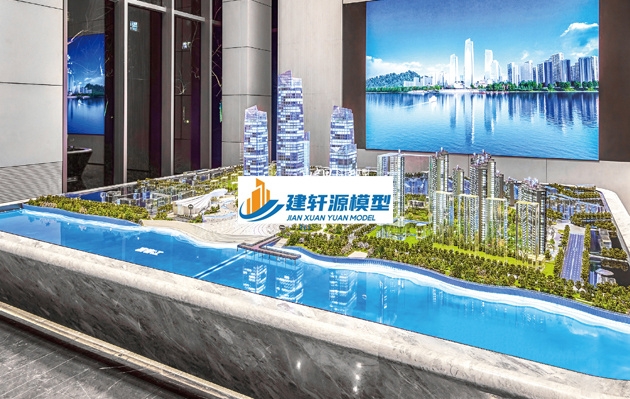 贵南富春-金茂星外滩模型