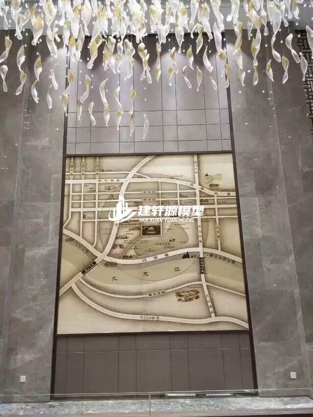贵南木质壁挂模型